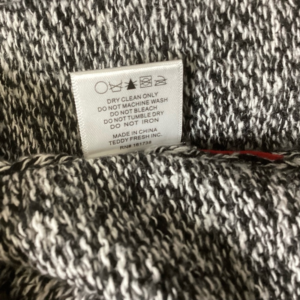 Teddy Fresh x Peanuts Knit Sweater Snoopy Woodstock Oversized XS - Picture 8 of 8